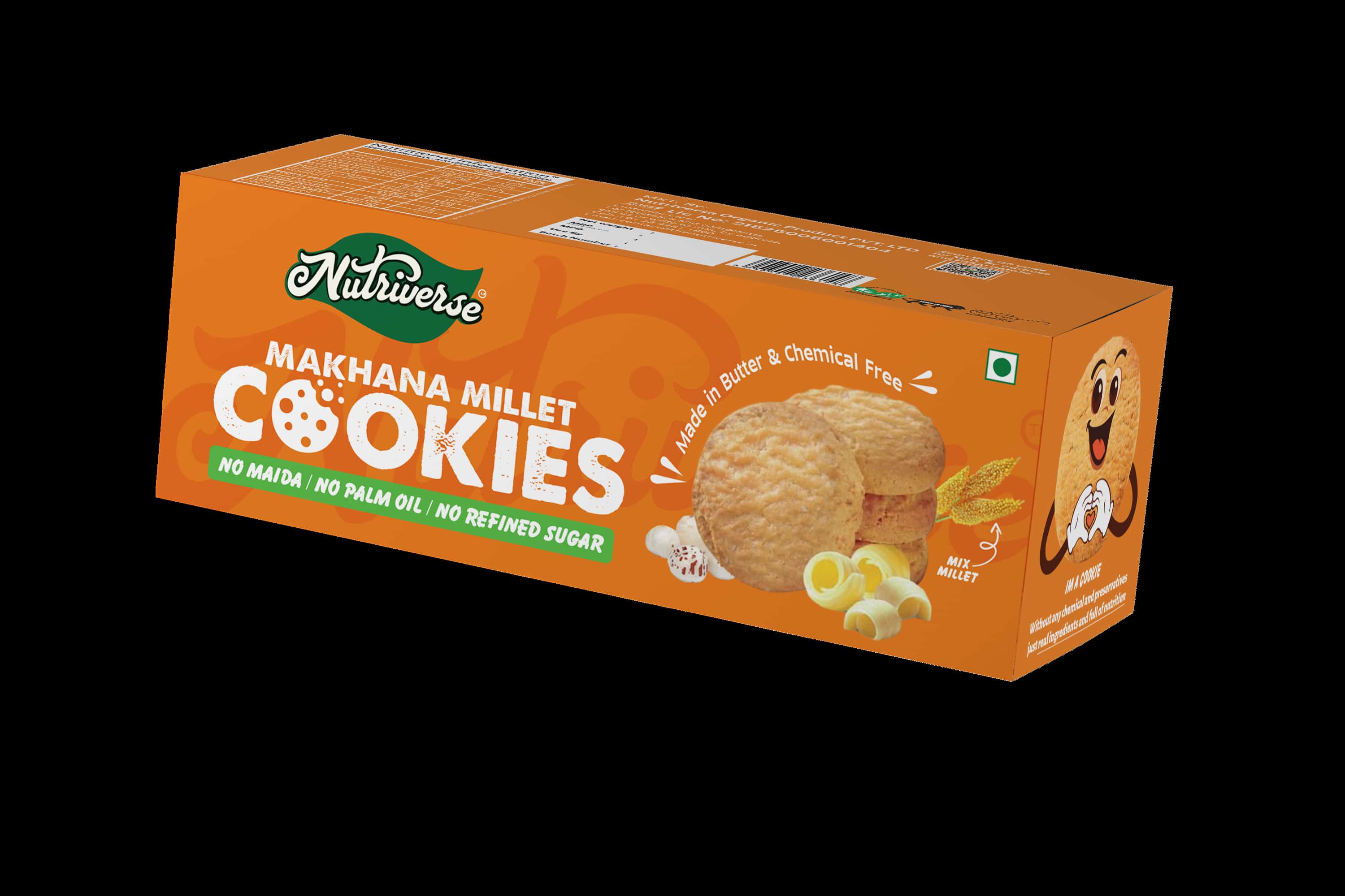 Nutriverse Makhana Millet Cookies